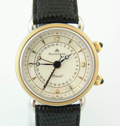 replica Maurice Lacroix Reveil Stahl/Gold Handwind WATCHES 1