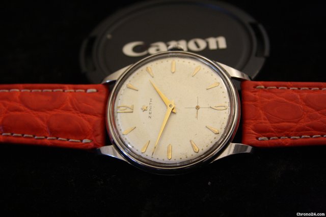 Zenith STELLINA OVERSIZE ACCIAIO VINTAGE 38mm WATCHES 2