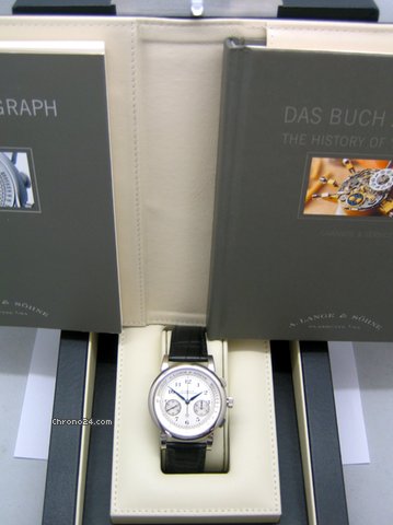 A. Lange & Sohne 1815 Chronograph Wei gold 401.026 WATCHES 2