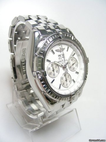 replica Breitling Crosswind chronographe full steel/complet acier cadran blanc/wihte dial WATCHES 1