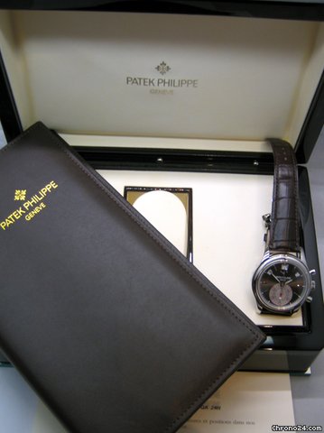 Patek Philippe 5960P Chronograph Jahrekalender Platin WATCHES 2