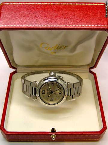 Cartier Pasha C GMT Edelstahl Automatik WATCHES 2