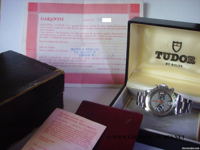 Tudor 1971 TUDOR 7159 MONTECARLO CHRONOGRAPH BOX PAPERS WATCHES 2