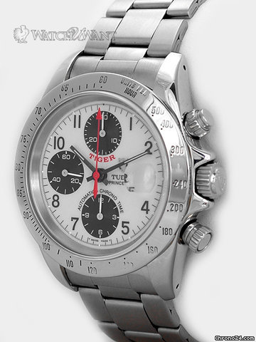 replica Tudor  Tiger Prince Date Chronograph - Ref. 79280 - 40mm Stainless Steel - Discontinued & Rare - Boxes/Booklets & As-New WATCHES 1 