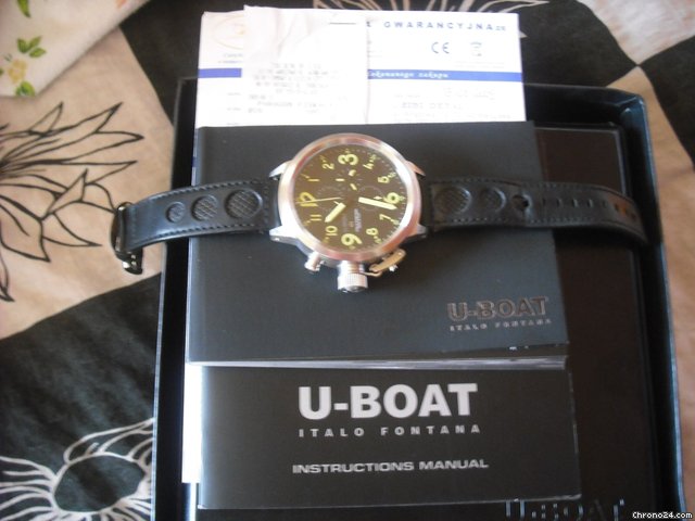 replica U-Boat ITALO FONTANA / VETRO ZAFFIRO WATCHES 1