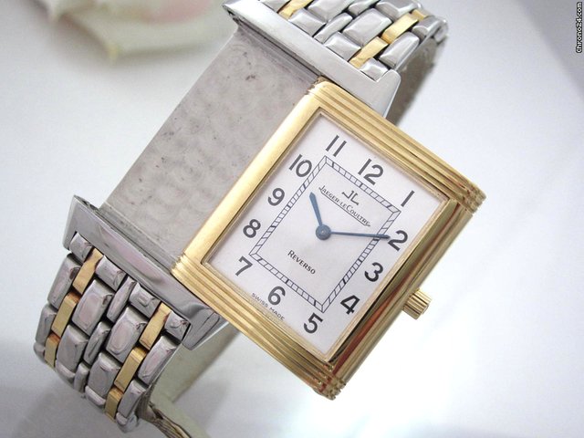 Jaeger-LeCoultre Reverso Classique Stahl /Gold WATCHES 2