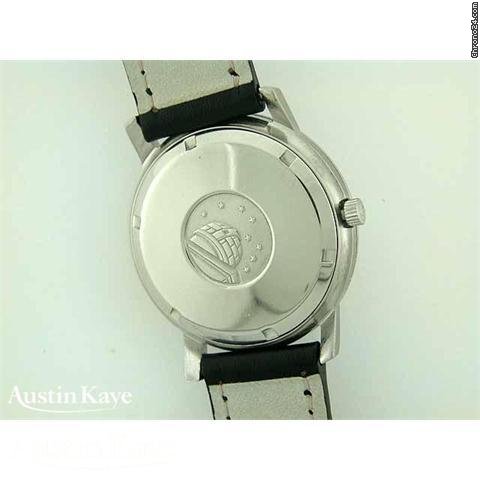 Omega Constellation Pie-Pan dial steel automatic chronometer on strap WATCHES 2