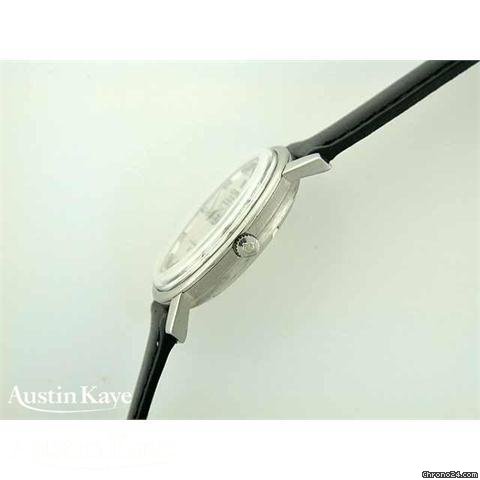 replica Omega Constellation Pie-Pan dial steel automatic chronometer on strap WATCHES 1