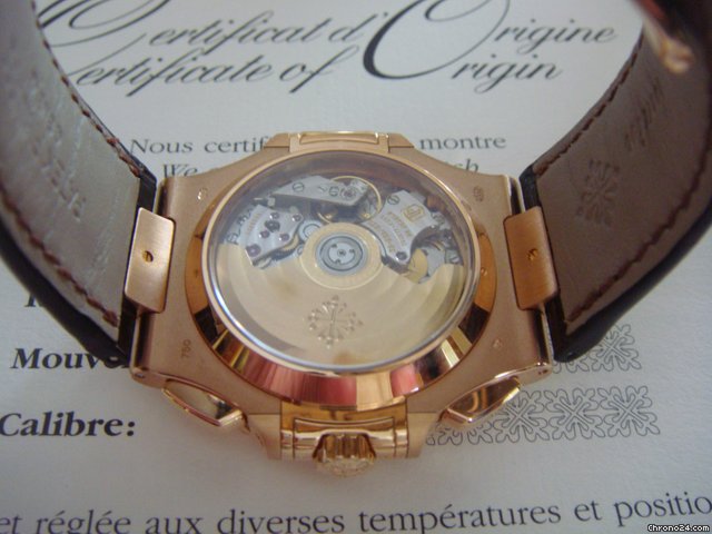 replica Patek Philippe 5980R Chronograph Rose Gold WATCHES 1