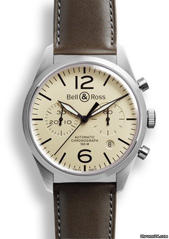 Bell & Ross BRV126-BEI-ST/SCA Watches Watch