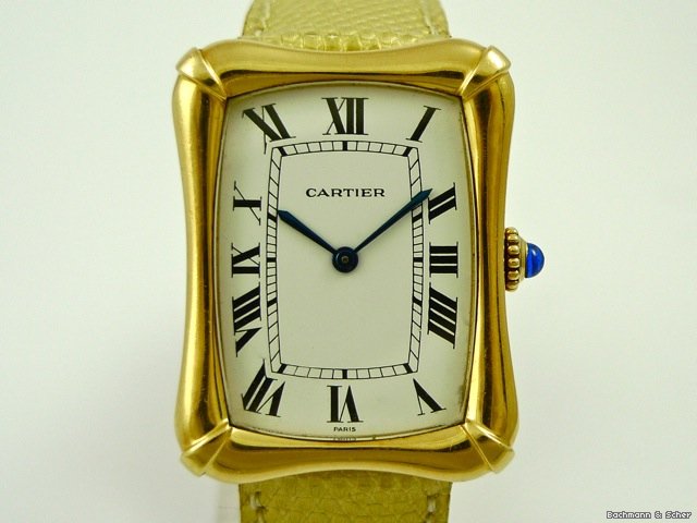 replica Cartier Vintage Louis Cartier Bamboo Jumbo WATCHES 1