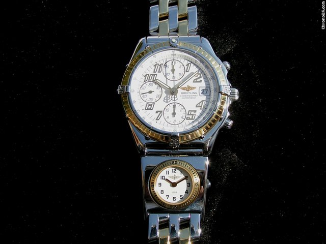 Breitling Chronomat Vitesse weisses ZB und UTC Modul WATCHES 2