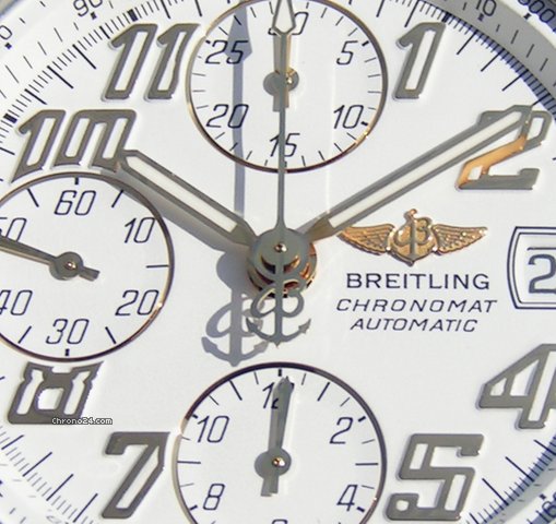 replica Breitling Chronomat Vitesse weisses ZB und UTC Modul WATCHES 1