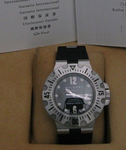 replica Bulgari SCUBA DIAGONO DIVING PROFESS WATCHES 1