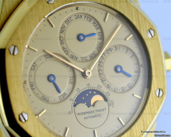 replica Audemars Piguet Royal Oak Perpetual Calendar YG/YG WATCHES 1