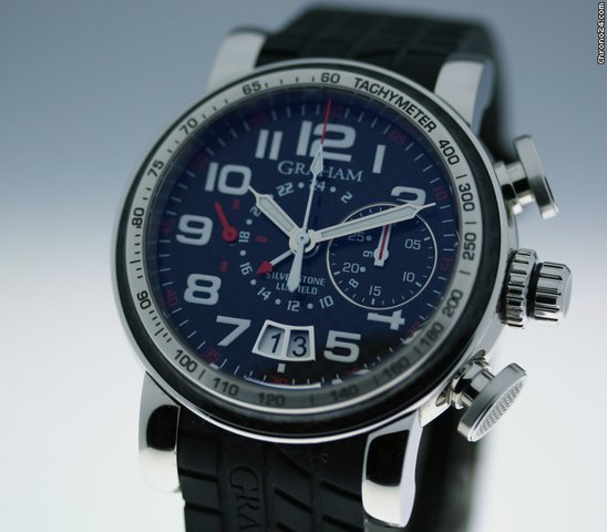 Graham Silverstone Luffield flyback gmt chrono WATCHES 2