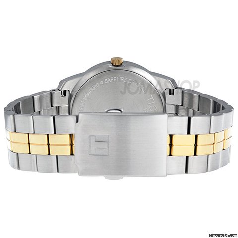 replica Tissot PR 100 Silver Dial Two-Tone Stainless Steel Mens Watch WATCHES 1