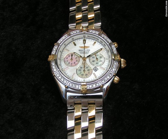 Breitling Shadow Flyback MOP Dial Brillantl¨¹nett WATCHES 2