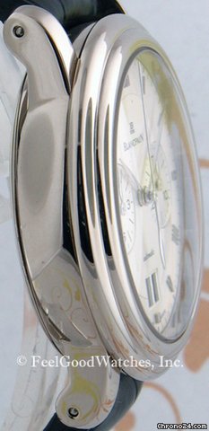 replica Blancpain 6885 Villeret Big Date Chronograph, White Gold WATCHES 1