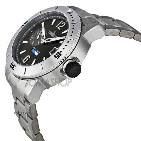 Jaeger-LeCoultre Master Compressor Black Dial Titanium Mens Watch Q184T170 WATCHES 2