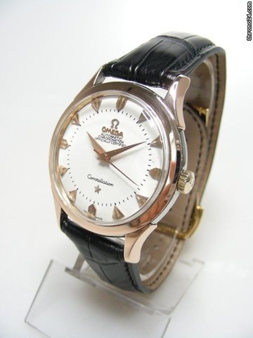Omega Constellation vintage or rose plaque/rose gold plated cadran silver dial WATCHES 2