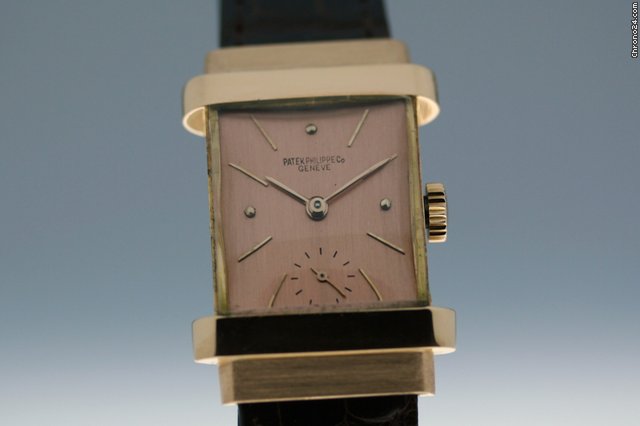 Patek Philippe Rose Gold rose dial Top Hat WATCHES 2
