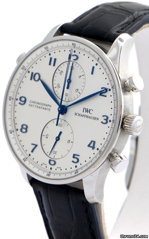 IWC Portoghese Chronograph Rattrappante "Tribute To Italy" WATCHES 2