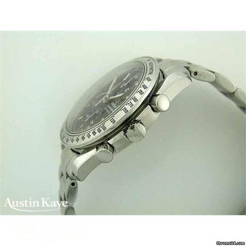 Omega Speedmaster steel automatic chronograph on bracelet WATCHES 2