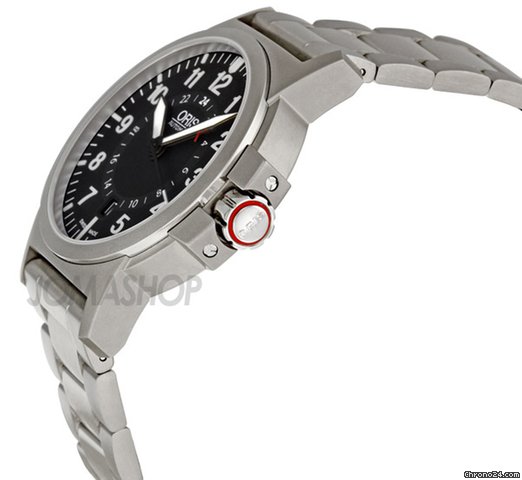 Oris BC3 Air Racing Black Dial Stainless Steel Case GMT Mens Watch 668-7647-7184SET WATCHES 2