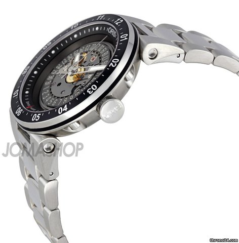 Oris Mens Williams F1 Team Skeleton Date Automatic Watch 733-7613-4114MB WATCHES 2