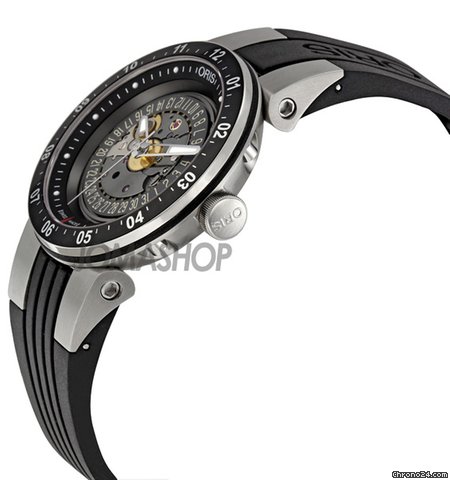 Oris Mens Williams F1 Team Skeleton Date Automatic Watch 733-7613-4114RS WATCHES 2