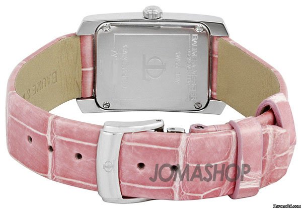 replica Baume & Mercier and Hampton Milleis Diamond Pink Ladies Watch 8683 WATCHES 1