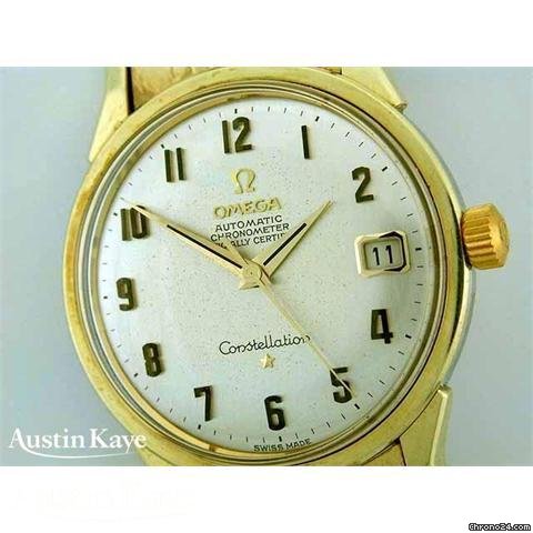 Omega Constellation Gold-Capped automatic on Omega bracelet WATCHES 2