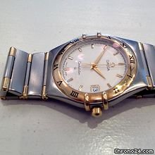 replica Omega vintage constellation bicolor quartz WATCHES 1