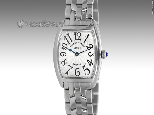 Franck Muller Cintree Curvex - Ref 1752QZ - Tonneau Stainless Steel WATCHES 2