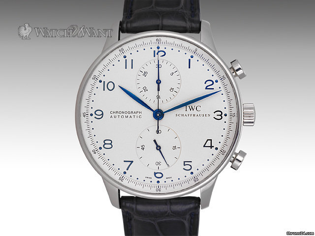 IWC Portuguese Automatic Chronograph - 41mm Stainless Steel - Ref 3714 - Brand New WATCHES 2