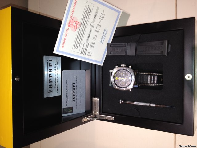 Panerai FERRARI SCUDERIA RATTRAPANTE WATCHES 2