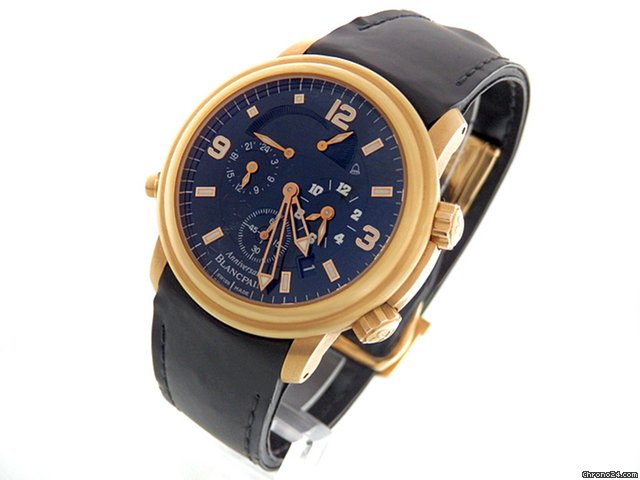 Blancpain Leman GMT Alarm Limited Edition 71/270 18K/Rosegold WATCHES 2