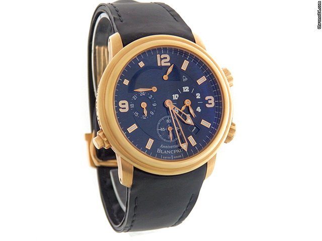 replica Blancpain Leman GMT Alarm Limited Edition 71/270 18K/Rosegold WATCHES 1
