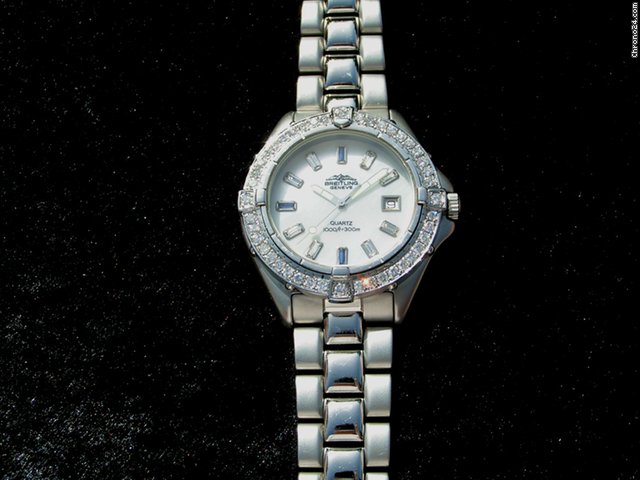Breitling COLT QUARZ BRILLANTENL¨šNETTE MOP DIAL WATCHES 2