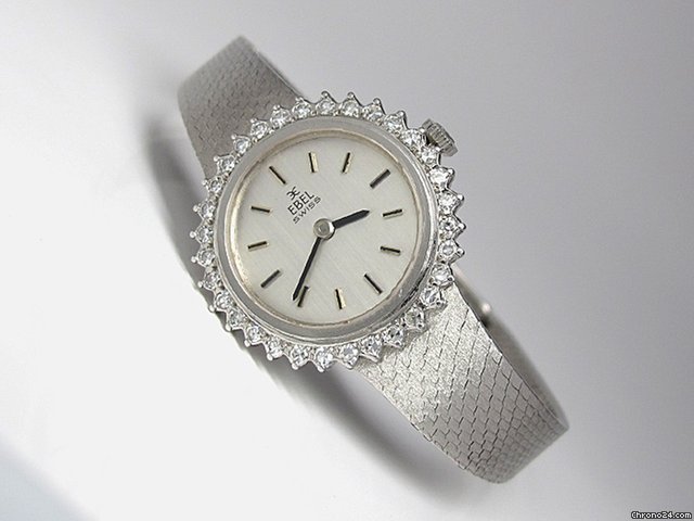 Ebel mit Brillantbesatz aus Wei gold WATCHES 2