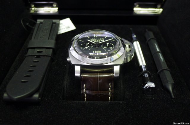 Panerai Luminor 8 Days GMT Stahl PAM 275 WATCHES 2