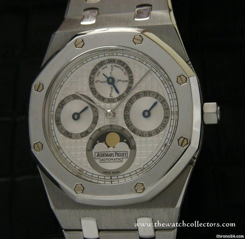 Audemars Piguet Royal Oak Perpetual Calendar Steel / Platina "Ref.25820SP.00.0944SP.03 Full Set 2006 , serviced 2010 WATCHES 2