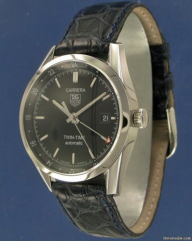 replica TAG Heuer Carrera TWIN-TIME Automatic WATCHES 1