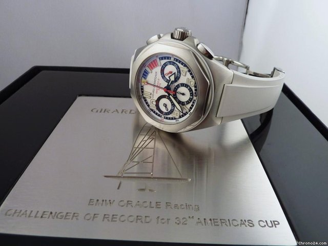 Girard Perregaux Laureato BMW-Oracle Racing USA 98 Flyback Chronograph WATCHES 2