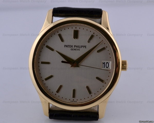 Patek Philippe Calatrava 18K Yellow Gold Automatic 34MM WATCHES 2