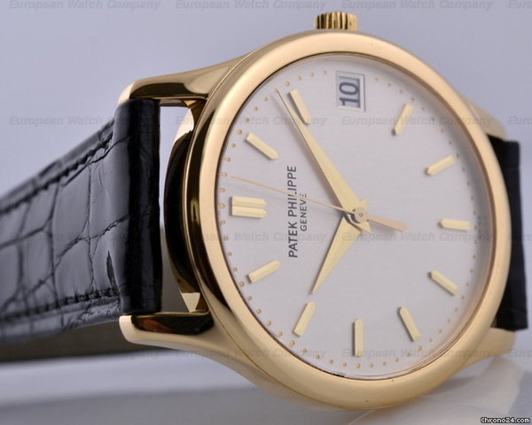 replica Patek Philippe Calatrava 18K Yellow Gold Automatic 34MM WATCHES 1