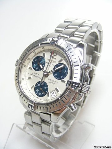 Breitling Colt chronoOcean full steel/complet acier cadran silver dial WATCHES 2