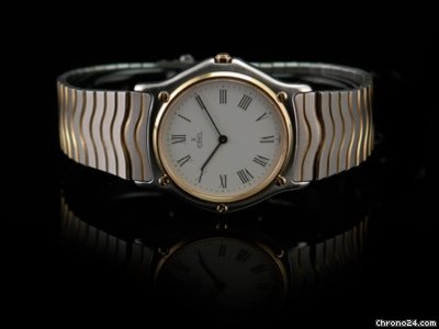 Ebel "Classic Wave" Herren 35mm Stahl/Gold WATCHES 2