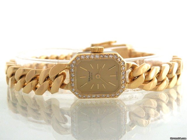Chopard " GenEve" 750/18K Gelbgold, 34 Brillanten WATCHES 2